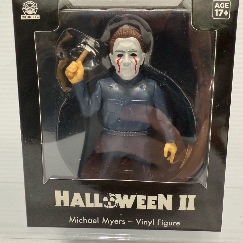 HALLOWEEN II Michael Myers Horror Movie Vinyl Figure 5” Universal CultureFly NEW